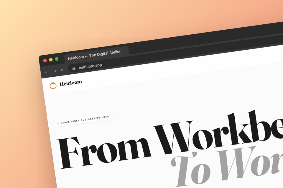 Heirloom App